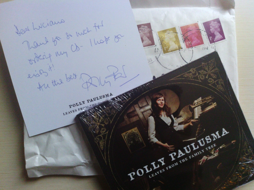 Grazie Polly Paulusma!