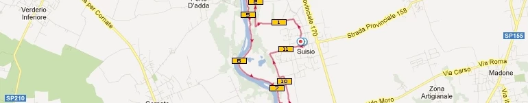 7a Strasuisio - Suisio (BG) - 11,28 km.