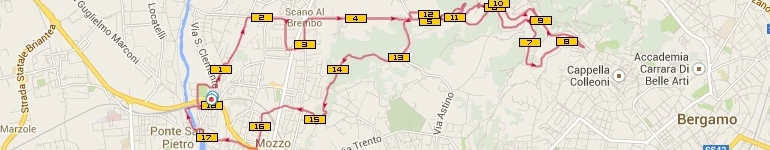 Giro di perlustrazione - 18,09 km.