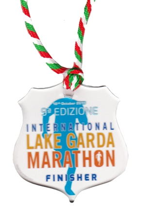 Medaglia 9a Lake Garda Marathon - Malcesine (VR)