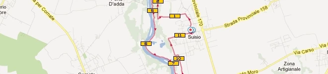 7a Strasuisio - Suisio (BG) - 11,28 km.