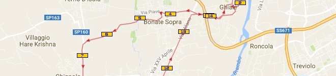 Con il GPS di Michela - 20,00 km.